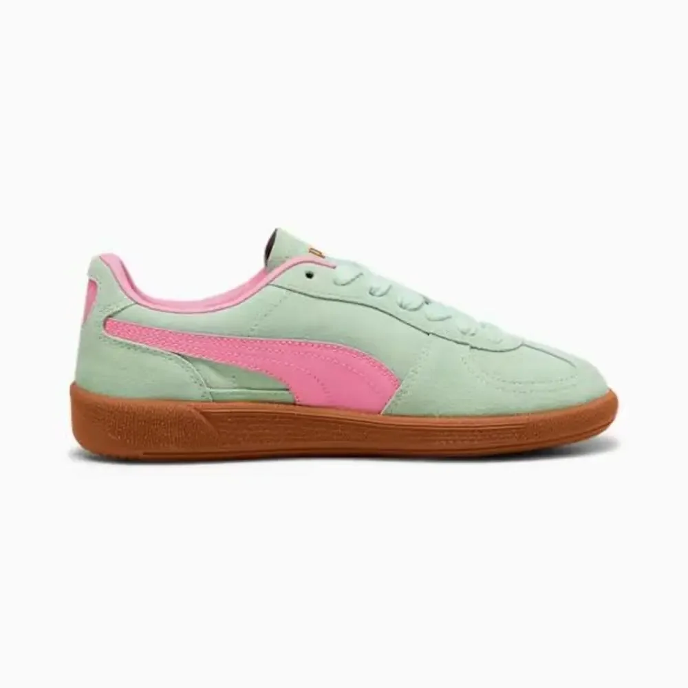 Puma Palermo 397271-02 Sneakers Kids Mint Pink Leather Lifestyle Shoes TF5956